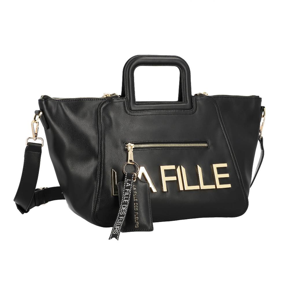L.Pucci Savannah Metal Logo Line Black Consegna Veloce