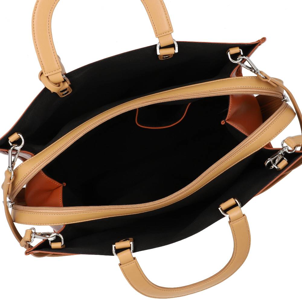 L.Pucci Keira Parisienne Hazelnut Leather Promozione Limitata