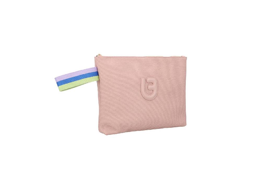 L.Pucci Alain Stripes Canvas Pink Vendita Economica