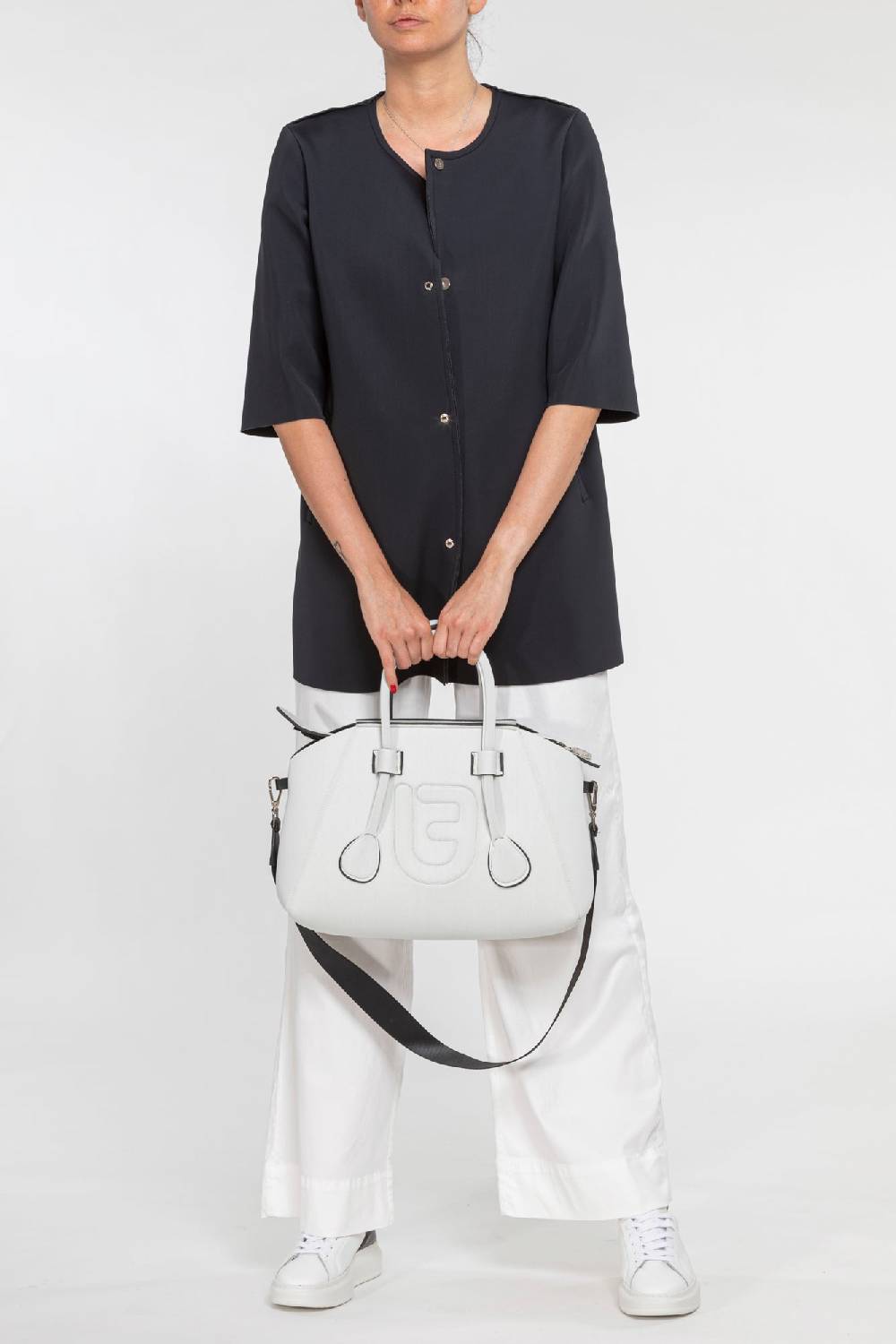 L.Pucci Paloma Tekno Fabric Black - Black Fino Al -60%