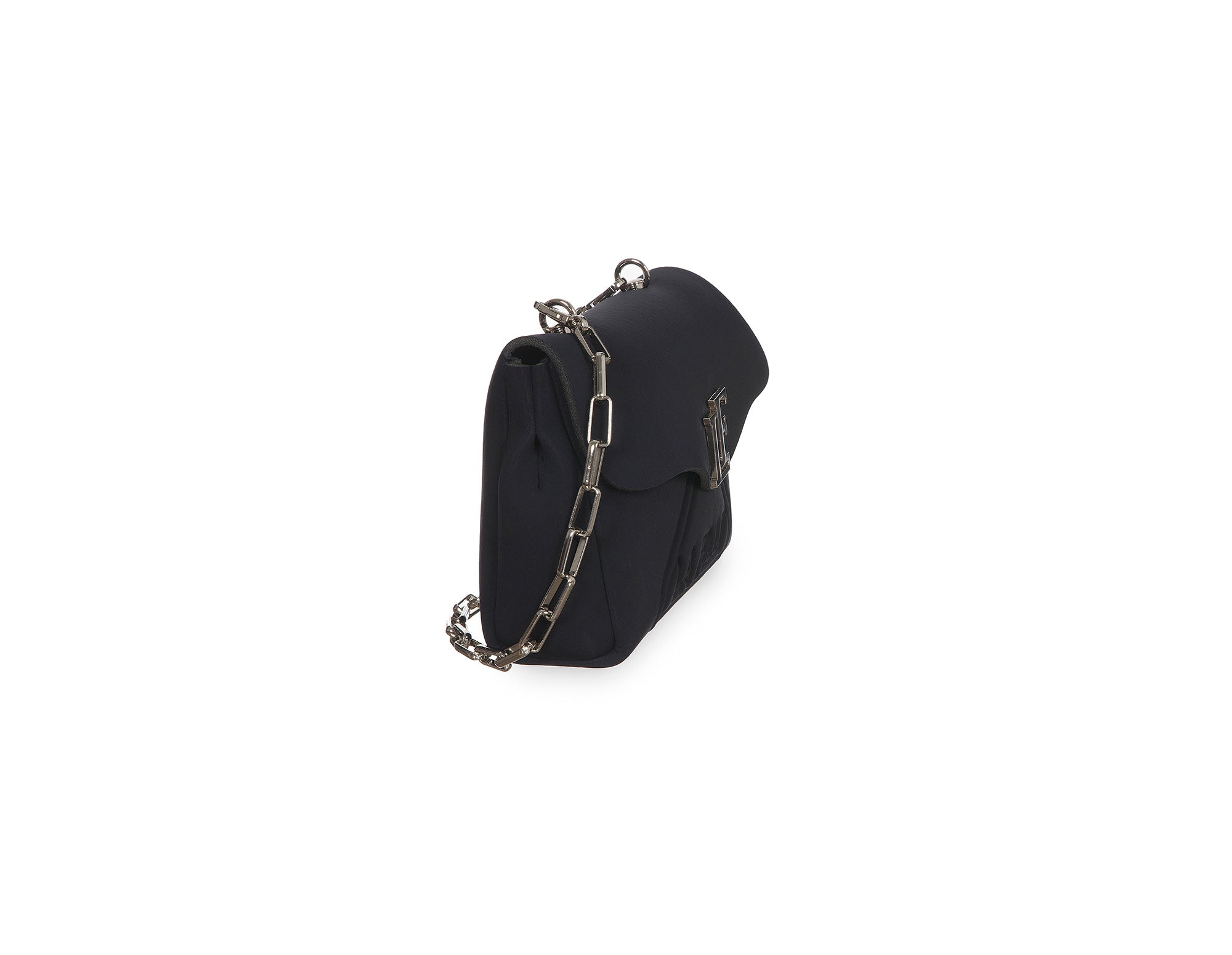 L.Pucci Valentina Med Tekno Fabric Black Offerta