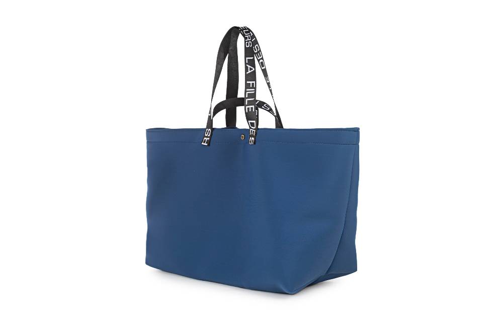 L.Pucci Olimpia Tekno Fabric Multicolor Indigo Line Saldi Di Fabbrica