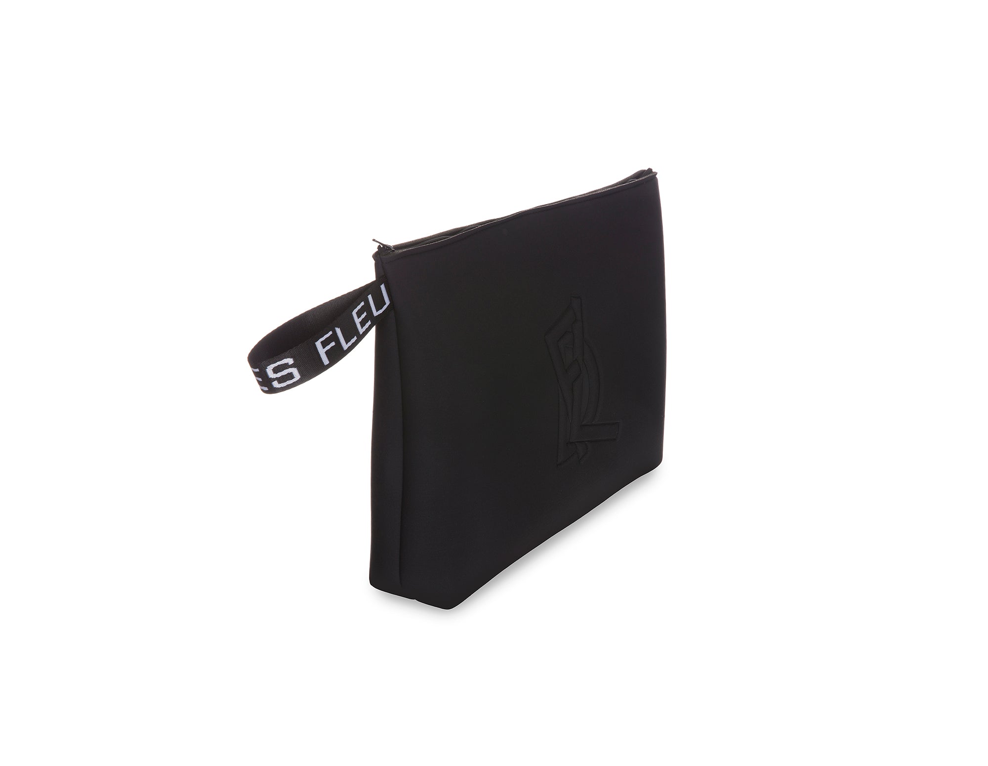 L.Pucci Big Alain Tekno Fabric Black In Saldo