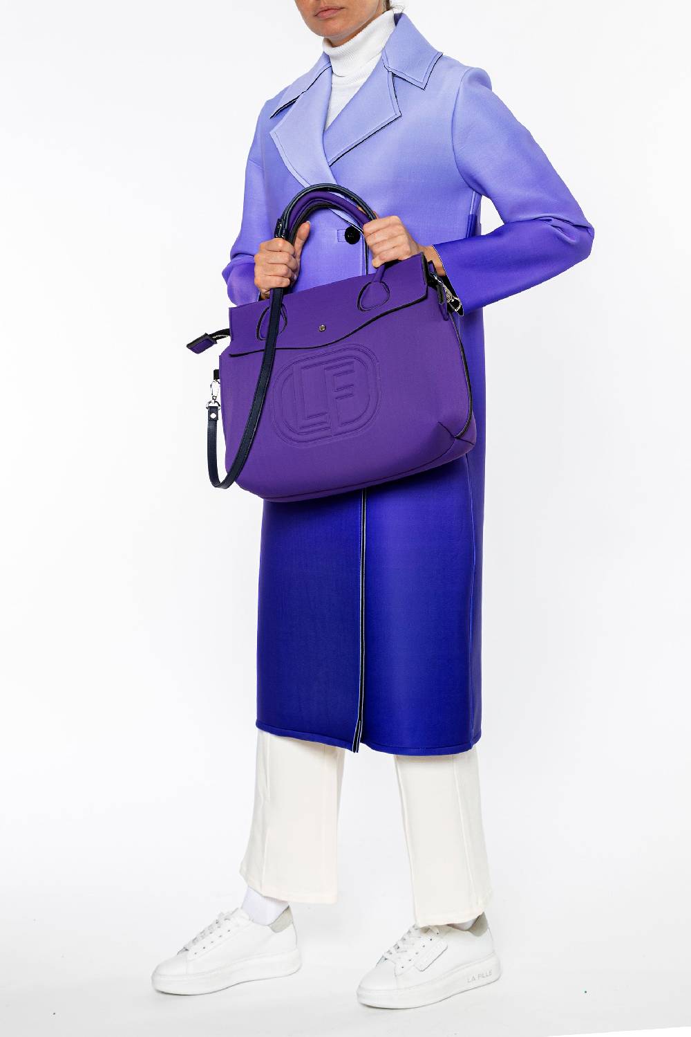 L.Pucci Colorado Tekno Fabric Design Viola Degradè Qualità Garantita