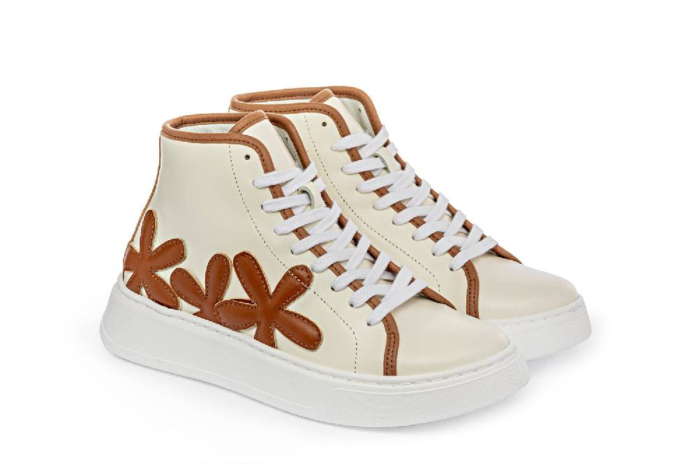 L.Pucci Basket P91213P Ecru-Camel Hotsell