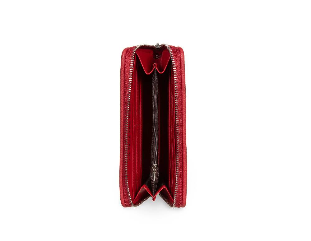 L.Pucci Placida Cervo Pomegranate wallet Fino Al -60%