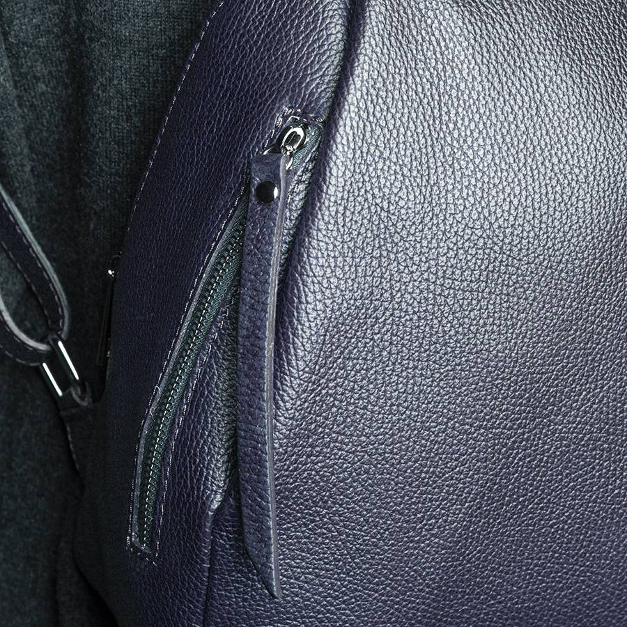 Laura Di Maggio ZIP – zainetto in pelle dollaro blu notte Offerta Pasqua