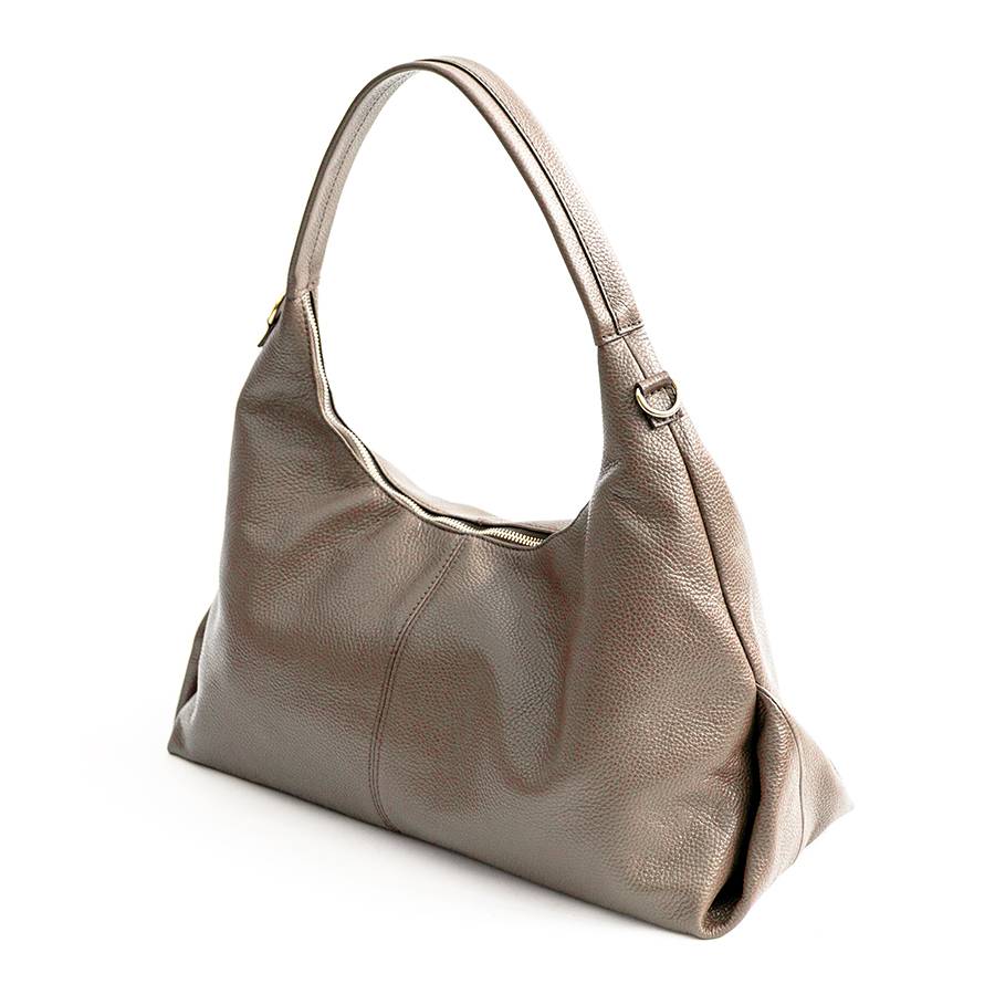 Laura Di Maggio VANESSA – Maxi sacca in pelle taupe Presa