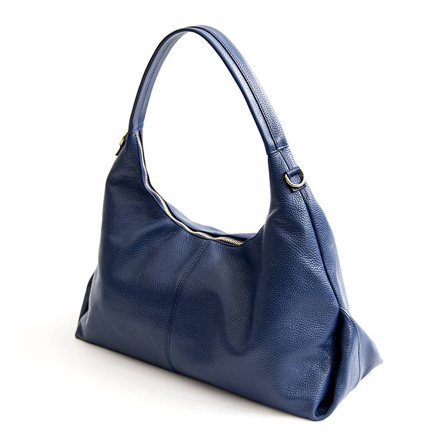 Laura Di Maggio VANESSA – Maxi sacca in pelle blu Sconto