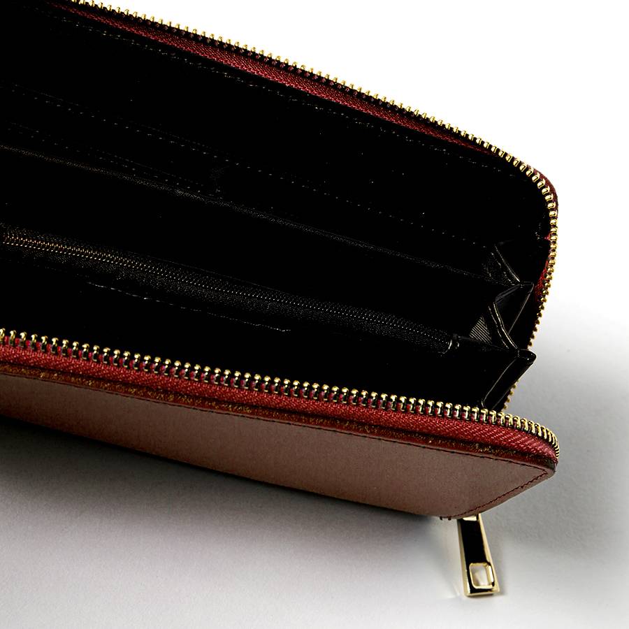 Laura Di Maggio ELEGANT – portafoglio in pelle elegant rosso Vendita
