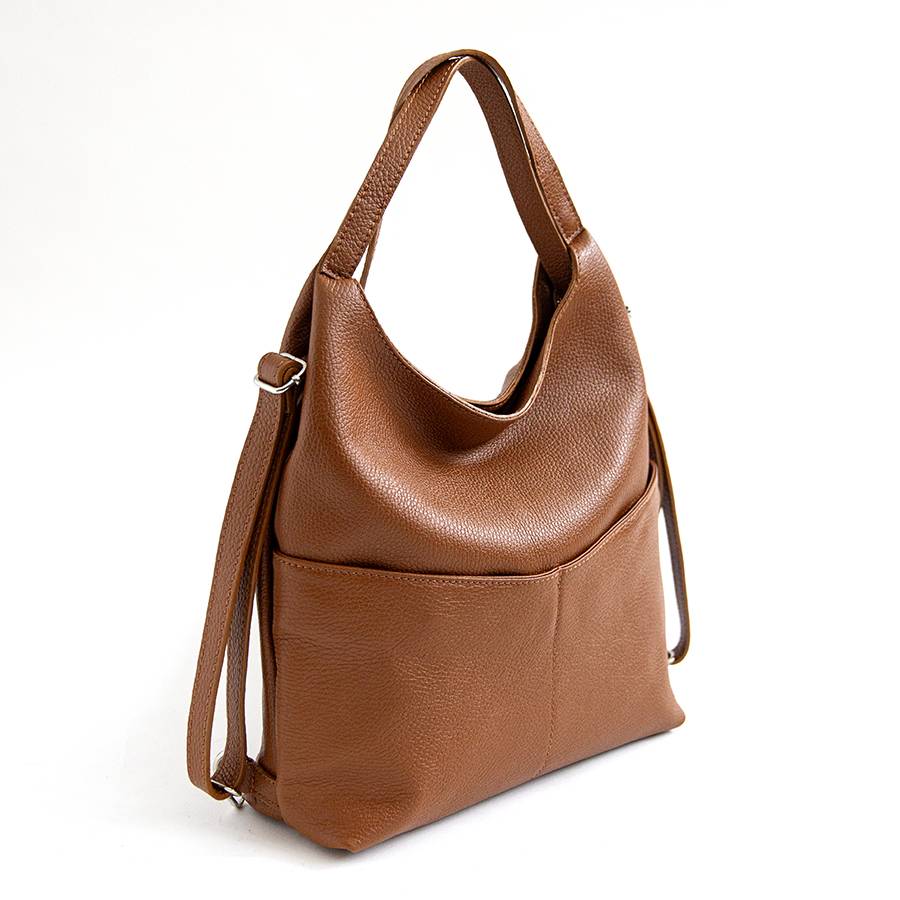 Laura Di Maggio MADRID – Zaino/borsa in pelle cuoio Sconti VIP