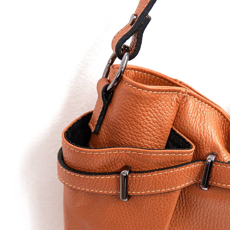 Laura Di Maggio ELYN – Borsa in pelle dollaro arancio Acquista Ora