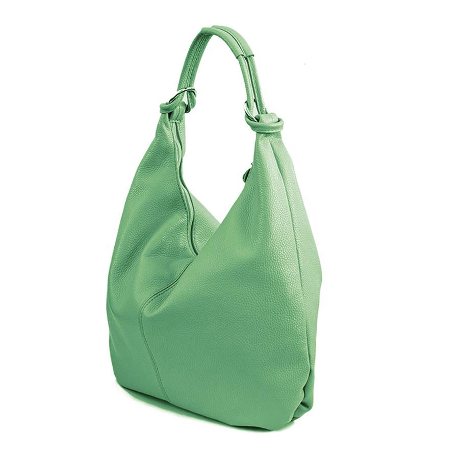Laura Di Maggio ASIA – Maxi sacca in pelle dollaro verde Moda