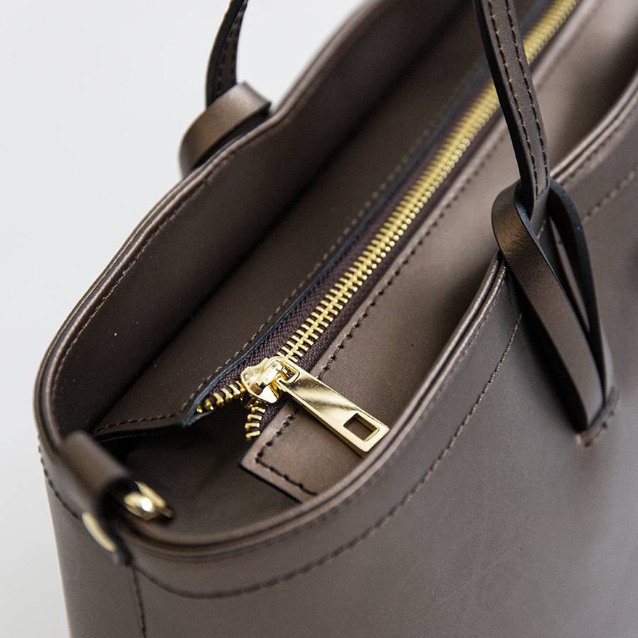Laura Di Maggio NIKITA – Shopping in pelle elegant bronzo Nuovo