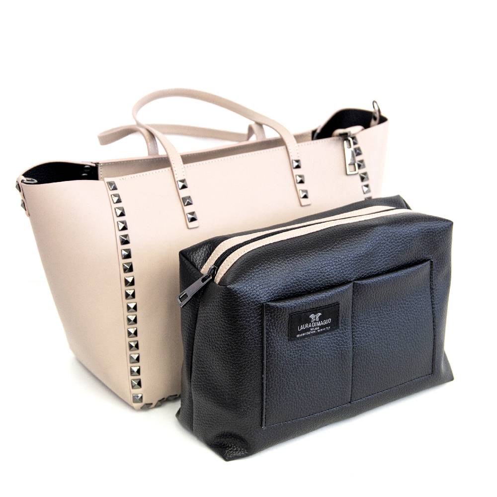 Laura Di Maggio BRIDGET – maxi bag con piccole borchie Fino Al -60%
