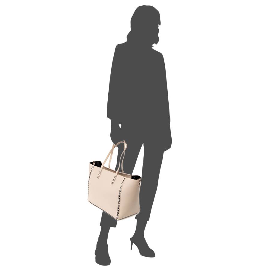 Laura Di Maggio BRIDGET – maxi bag con piccole borchie Fino Al -60%