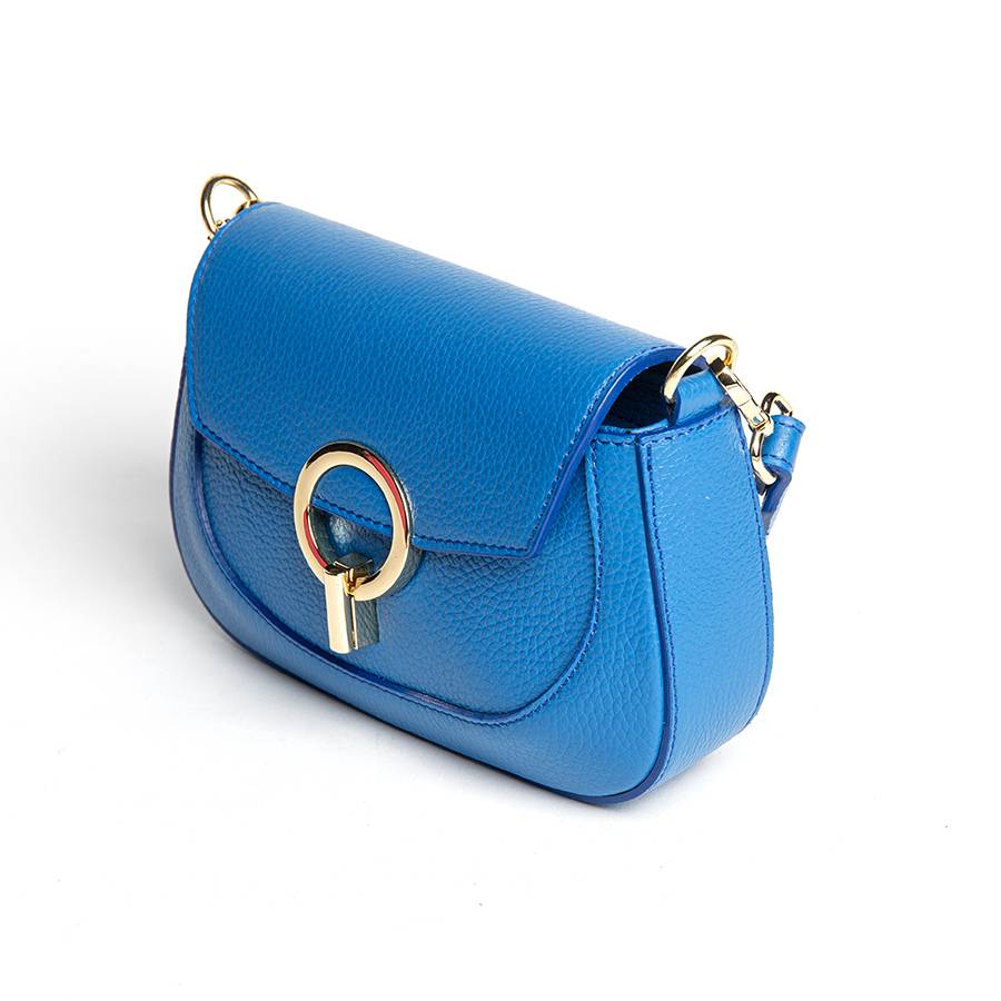 Laura Di Maggio SUSANNE – Postina in pelle dollaro blu Prezzo basso