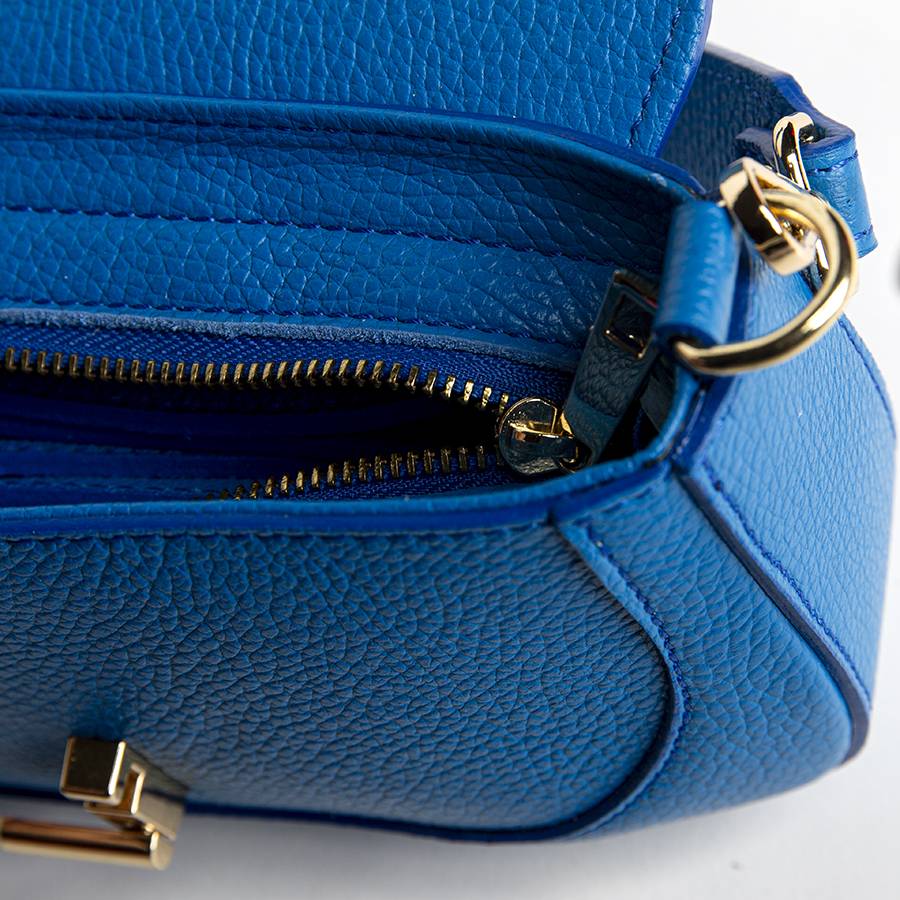 Laura Di Maggio SUSANNE – Postina in pelle dollaro blu Prezzo basso