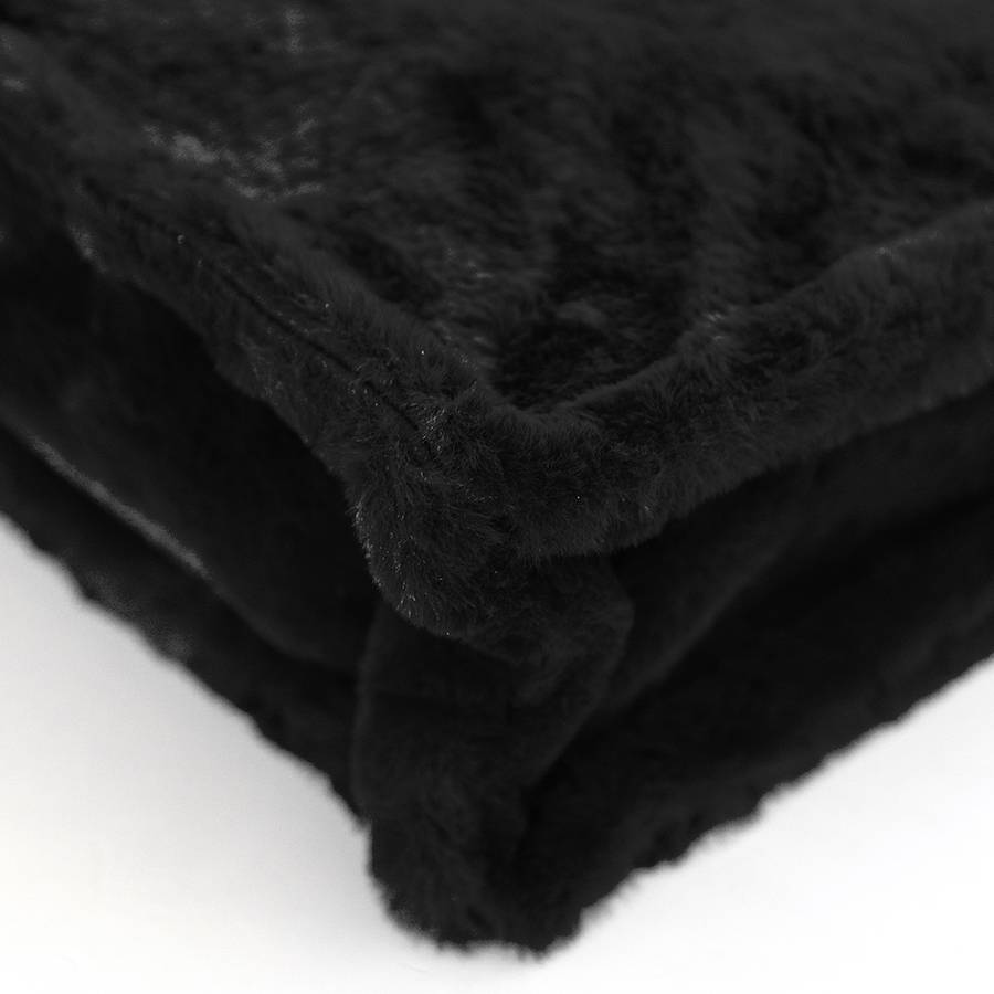 Laura Di Maggio FLUFFY – Maxi shopping in pelliccia ecologica nera Solo un giorno rimasto