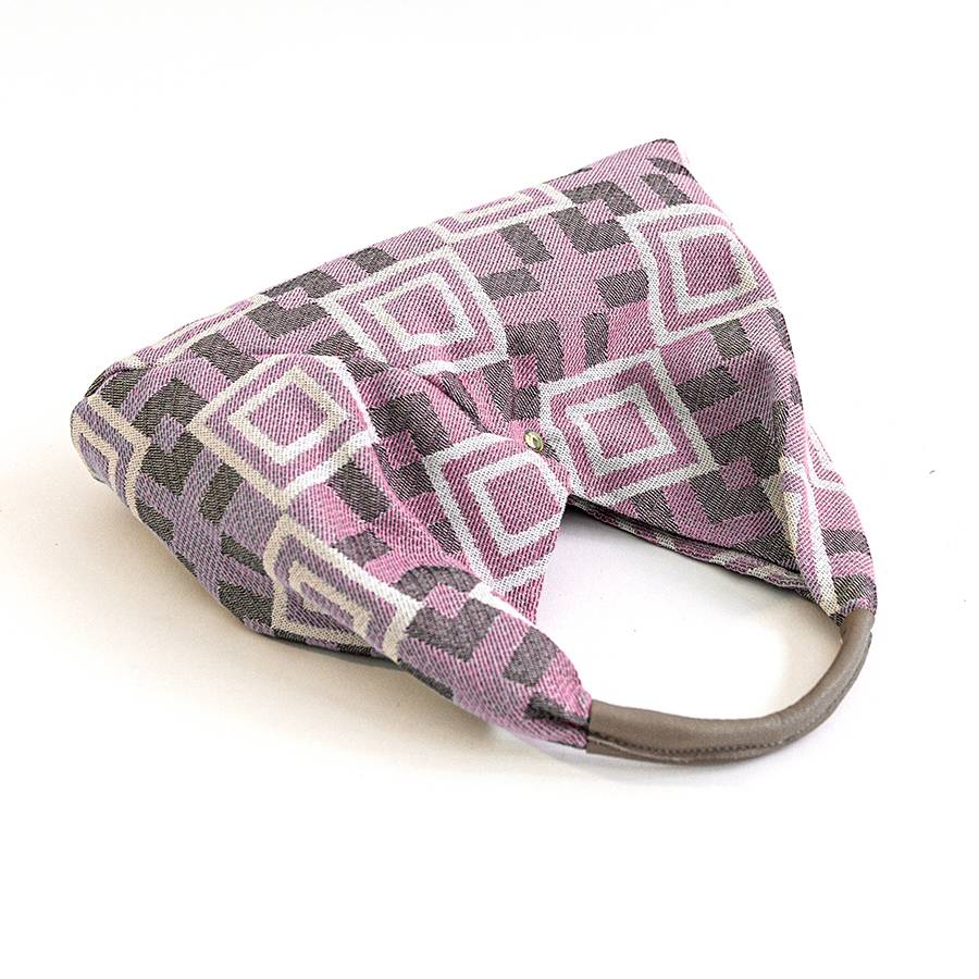 Laura Di Maggio FANTASY SAC – Sacca in tessuto stampato rosa Nuovo