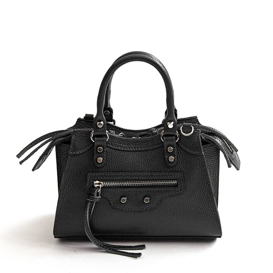 Laura Di Maggio BARCELLONA SMALL – bauletto in pelle nero Nuovi prodotti