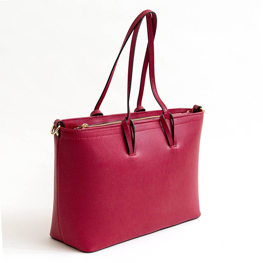 Laura Di Maggio NIKITA – Shopping in pelle saffiano rubino Enormi risparmi