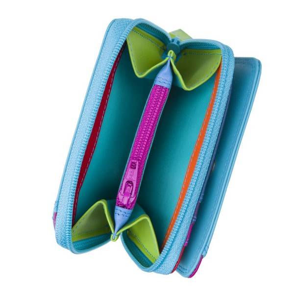 Mywalit Portafoglio con zip piccolo Liguria Pezzi Unici