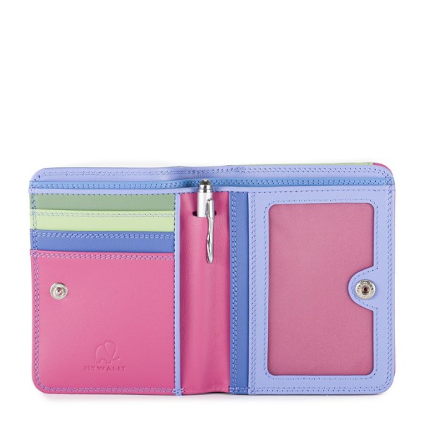 Mywalit Portafoglio con zip medio Viola Outlet