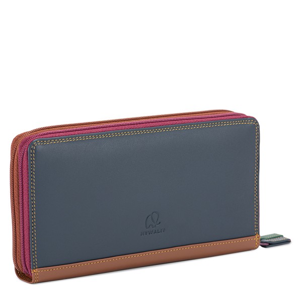 Mywalit Portafoglio con doppia zip grande Bosco Soddisfazione Garantita