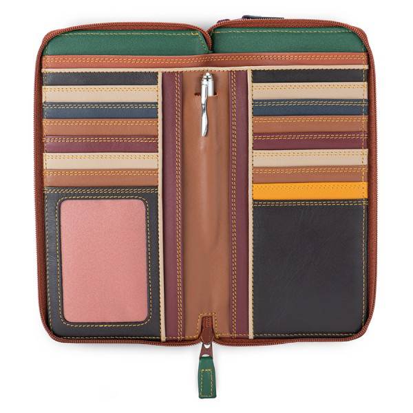 Mywalit Portafoglio con doppia zip grande Bosco Soddisfazione Garantita