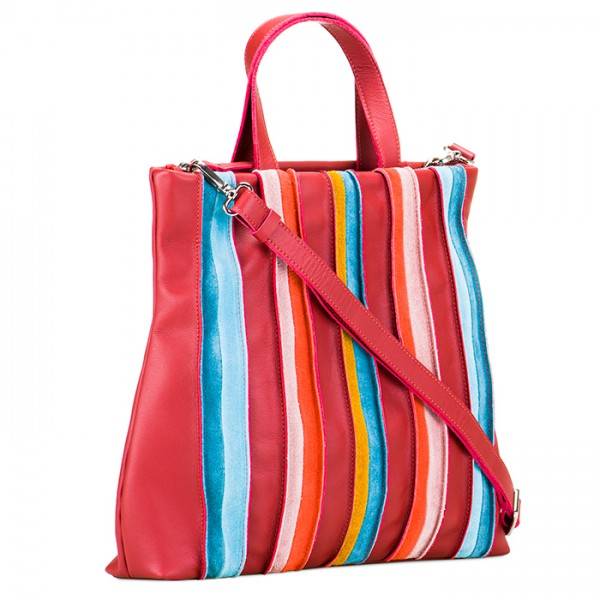Mywalit Borsa Shopper Laguna in pelle e camoscio Vesuvio Offerta