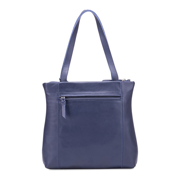 Mywalit Borsa shopping Laguna piccola Blu Economico