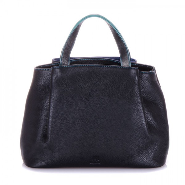 Mywalit Borsa con manici Verona media Black Pace Vendita Calda
