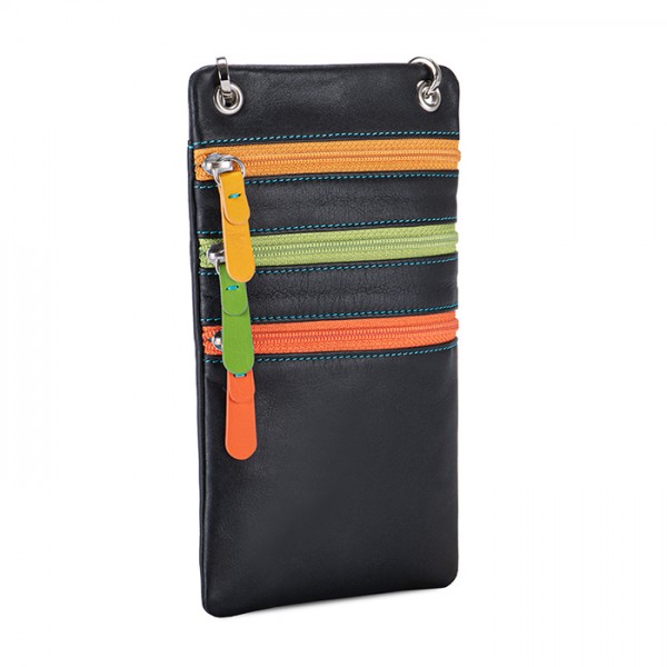 Mywalit Organiser con tripla zip da collo Black Pace Italy
