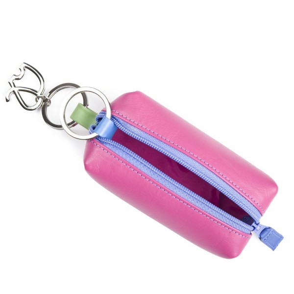 Mywalit Portamonete/Portachiavi Elefante con zip Viola Pezzi Unici