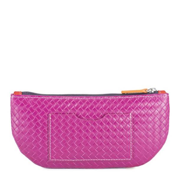Mywalit Porta Occhiali Linea Embossed Nappa Sangria Multi Presa