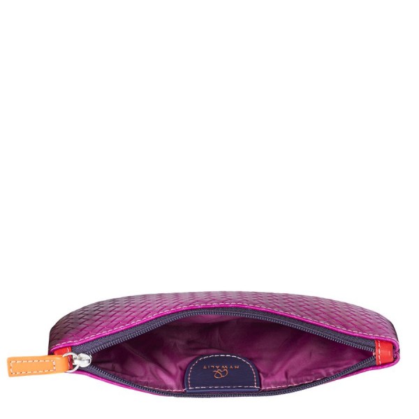 Mywalit Porta Occhiali Linea Embossed Nappa Sangria Multi Presa