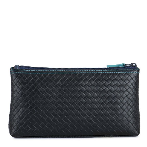 Mywalit Make-Up Case Piccolo Linea Embossed Nappa Black Pace Economico