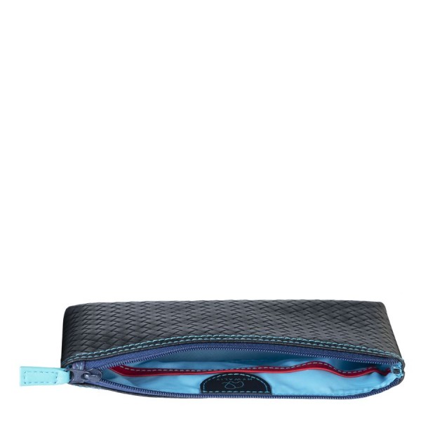 Mywalit Make-Up Case Piccolo Linea Embossed Nappa Black Pace Economico
