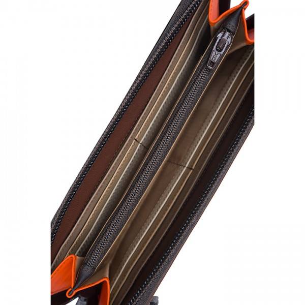 Mywalit Portafoglio con zip grande Cacao Online