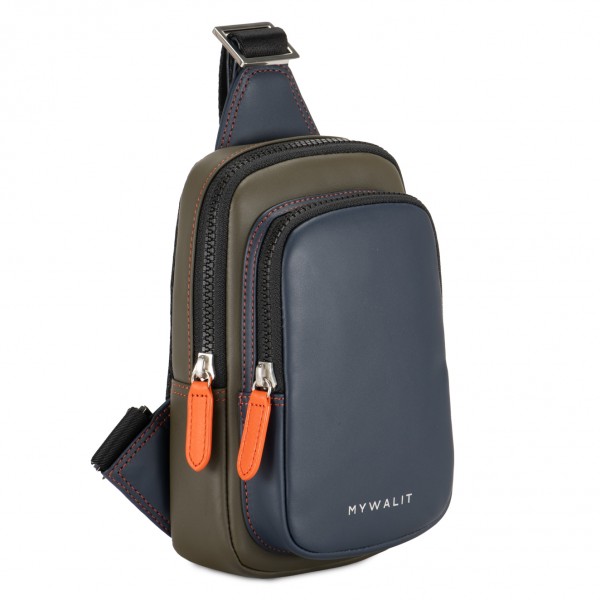 Mywalit Borsa Monospalla Firenze Olive-Marine Vendita Economica