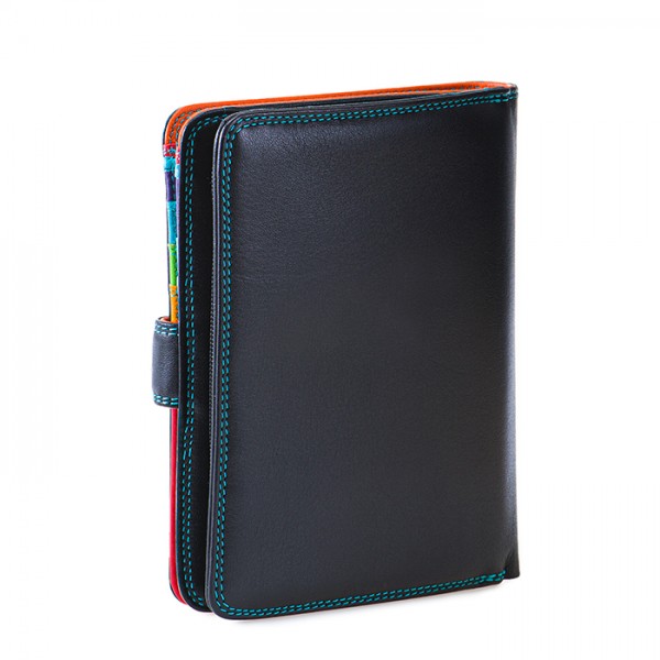 Mywalit Portafoglio con bottone a pressione grande Black Pace Shopping Online