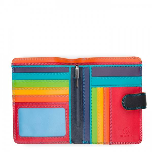Mywalit Portafoglio con bottone a pressione grande Black Pace Shopping Online
