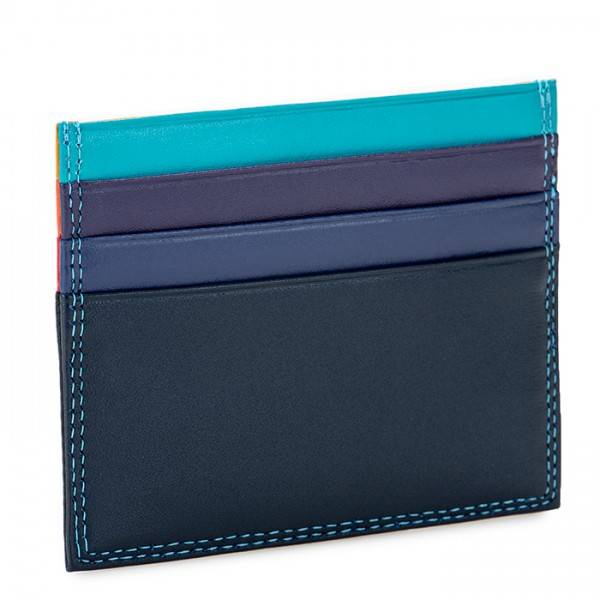 Mywalit Porta carte di credito doppio con tecnologia RFID Nappa Black Pace Prezzo Ridotto
