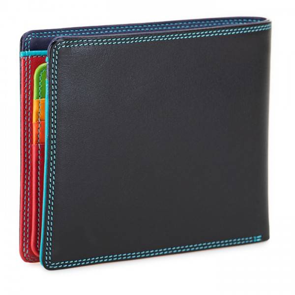 Mywalit Portafoglio da uomo grande con lente e protezione RFID Nappa Black Pace Novità