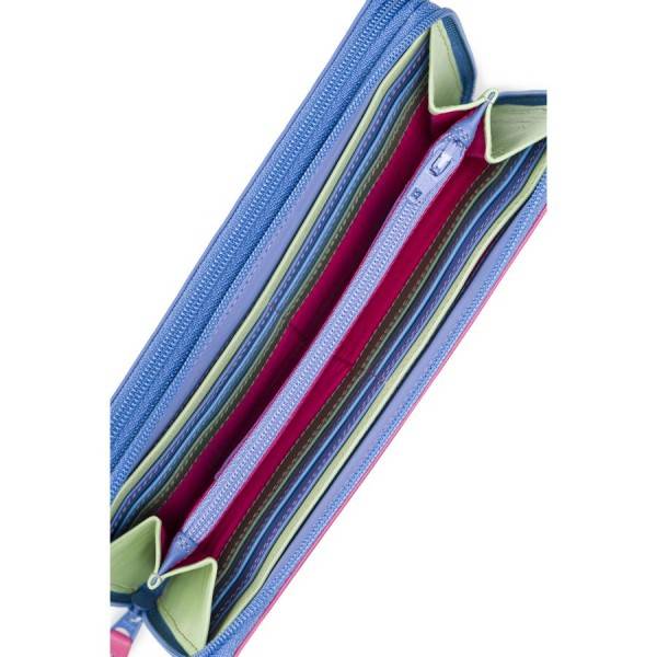 Mywalit Portafoglio con doppia zip grande Viola Offerta speciale