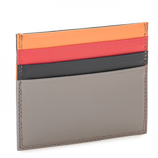 Mywalit Porta carte di credito doppio con tecnologia RFID Nappa Fumo Online Outlet