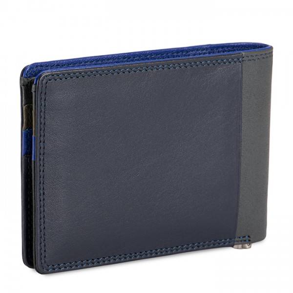 Mywalit Portafoglio da uomo con fermasoldi e tecnologia RFID Nappa Midnight Fino al 50% di sconto