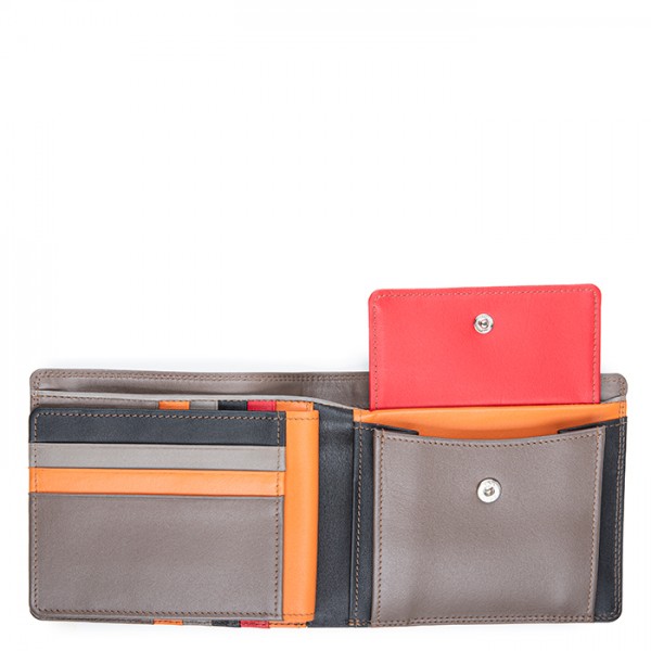 Mywalit Portafoglio da uomo grande con lente e protezione RFID Nappa Fumo Super sconto