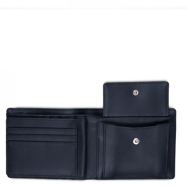 Mywalit Portafoglio da uomo grande con lente e protezione RFID Nappa Nero 50% di sconto con spedizione gratuita